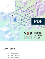 SCP Training Calendar 2019/20: Develop Smart Cities Capacity