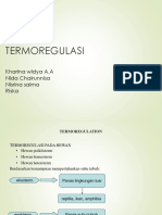 Kelompok 1 - Termoregulasi