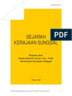 Sejarah Kerajaan Sunggal PDF