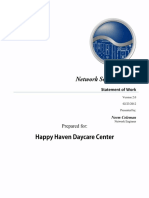 Network Design Proposal - Statement of Work