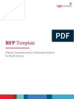 Clinical Communication RFP Solution