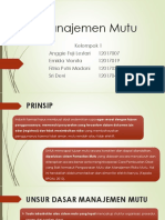 Manajemen Mutu Industri Farmasi