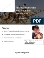 Camel Microservices With Spring Boot and Kubernetes