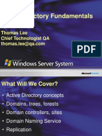 3rdNovember-Active_Directory_Fundamentals_Administration