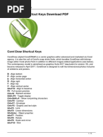 Corel Draw Shortcut Keys