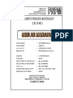 Proposal Usulan Kegiatan KSM