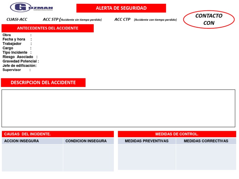 Alerta Seguridad Tipo | PDF