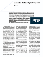 Clinical Gait Assessment in The Neurologically Impaired