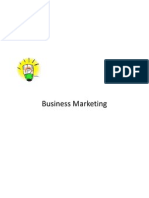 Business Marketing Notes Module 2 Part 1