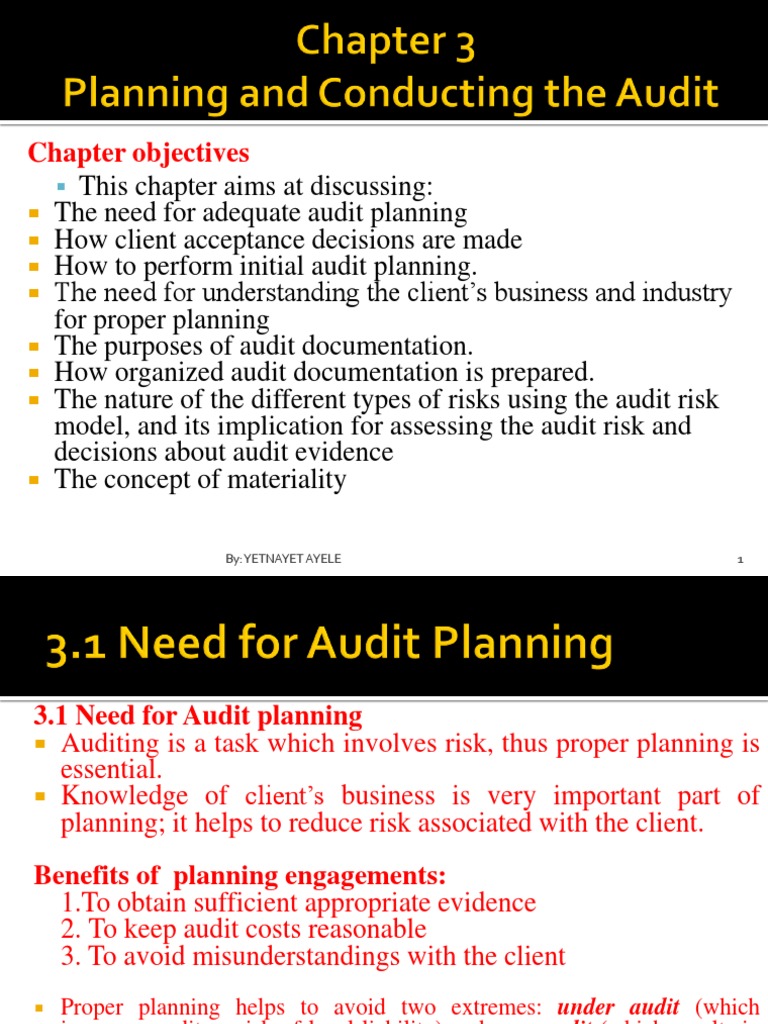 Audit Chap 3 | PDF | Financial Audit | Internal Control
