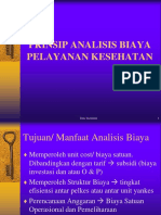 Prinsip Analisis Biaya Yankes