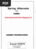 Spring-Hibernate by Varma-Naresh Tech PDF