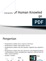 7# Reuse Human Knowledge