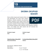 Skema Sertifikasi Okupasi Baker