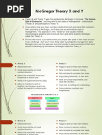 McGregor Theory X and y