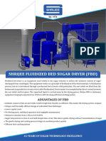 Shrijee Fluidized Bed Sugar Dryer (FBD) Flyer-New