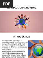 TRANSCULTURAL NURSING