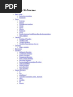 PHP Language Reference