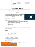 CERtifica LABORAl EDTSON