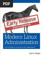 Sam R. Alapati - Modern Linux Administration How To Become A Cutting-Edge Linux Administrator-O'Reilly (2016)