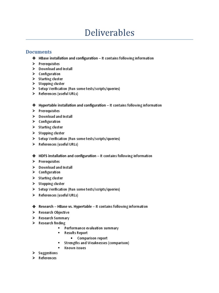 HBase and Hypertable Installation Guide | PDF | Computers | Technology ...