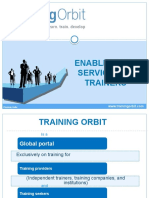 Enabling Trainers' Services Through Training Orbit