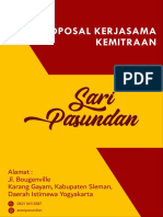 Proposal Kemitraan Sari Pasundan