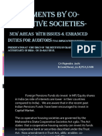 Investments by Co-Op Societies