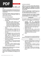 Module 1C - Speed Reading