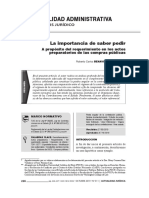 La Importancia de Saber Pedir - Roberto Benavides Pontex PDF