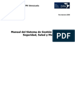 Manual Del SGI DPA Venezuela Actualizado