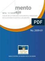 Cálculo de Un Indicador Coincidente y Adelantado