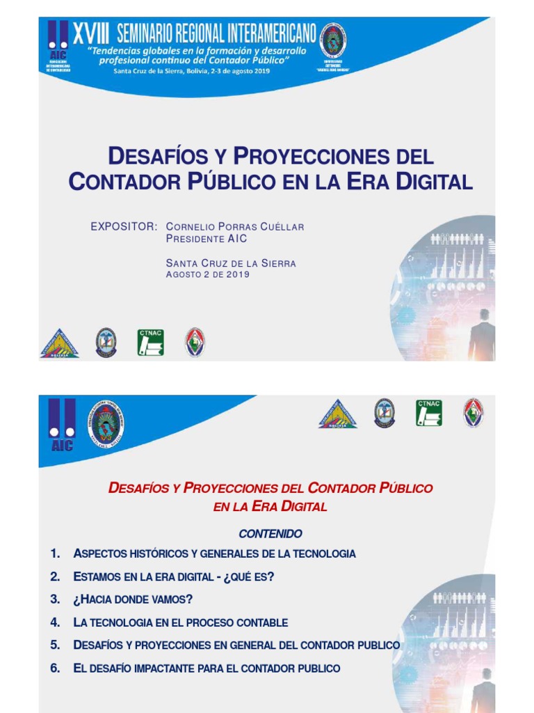 Cornelio Porras Desafios CP Era Digital PDF PDF Contabilidad