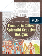 City Coloring Book For Adults Fantastic Cities, Splendid Creative Designs PDF
