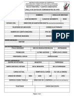 Planilla de Datos MT