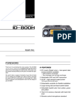 Icom ID-800h Manual
