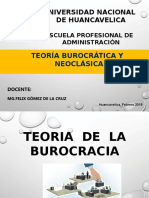 Teoria Neoclasia y Burocratica