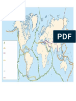 1 Mapa Mudo Placas Litosféricas