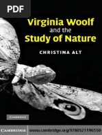 Christina Alt - Virginia Woolf and The Study of Nature-Cambridge University Press (2010) PDF