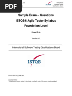 CTFL-AT Sample Exam A v1.2 Questions