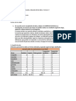 Análisis de encuesta sobre mantención en hotel