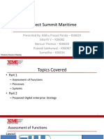 Project Summit Maritime ERP and Digital Strategy Proposal