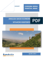 ANEXA 1 - ANALIZA SOCIO-ECONOMICA - Draft 11.04.2014