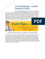 Get AZ-103 PDF Dumps For Simple Good Res