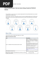 Rsa Securid Access Cloud Authentication Service Quick Setup Guide Radius Clients