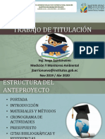 TRABAJO DE TITULACIÓN-ESTRUCTURA DEL ANTEPROYECTO