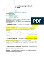 Manifestaciones Clínicas y Diagnóstico de Coartación de La Aorta