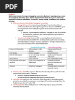 ACC 321 Final Exam Review