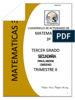 3o 2T MAESTRO - MATEMATICAS CUADERNILLO DE ACTIVIDADES