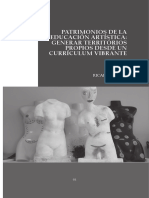 Patrimonios de La Educacion Artistica Ge PDF